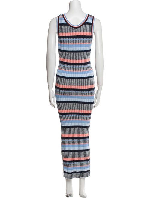 Veronica Beard Striped Long Dress
