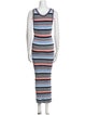 Veronica Beard Striped Long Dress