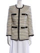 Veronica Beard Striped Evening Jacket