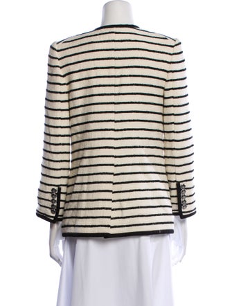 Veronica Beard Striped Evening Jacket