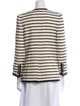 Veronica Beard Striped Evening Jacket
