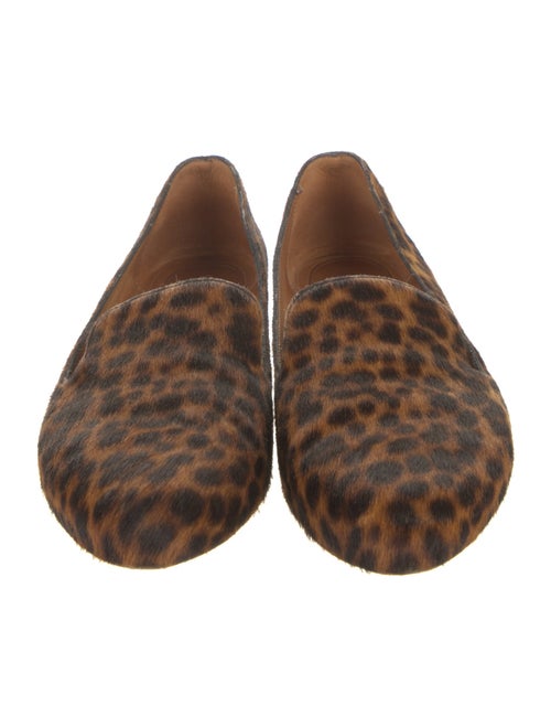 Veronica Beard Snakeskin Animal Print Loafers