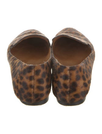 Veronica Beard Snakeskin Animal Print Loafers