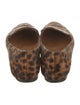 Veronica Beard Snakeskin Animal Print Loafers