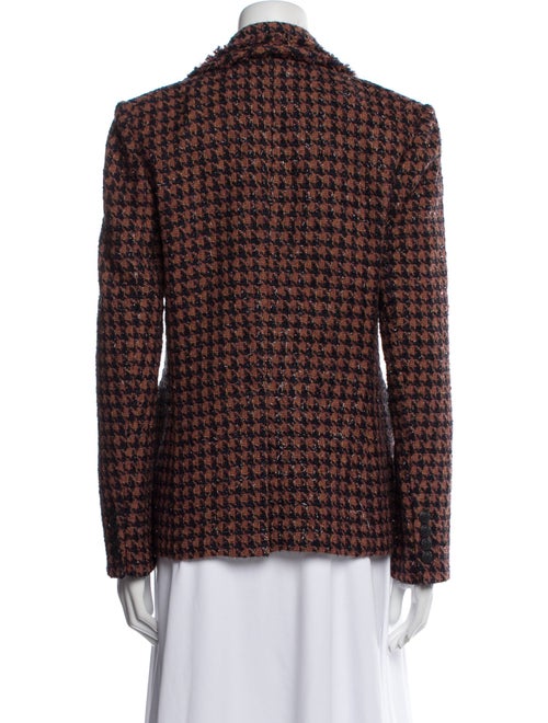 Veronica Beard Plaid Print Blazer