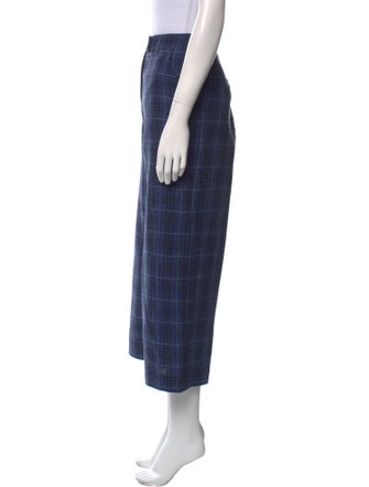 Veronica Beard Virgin Wool Wide Leg Pants