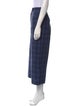 Veronica Beard Virgin Wool Wide Leg Pants