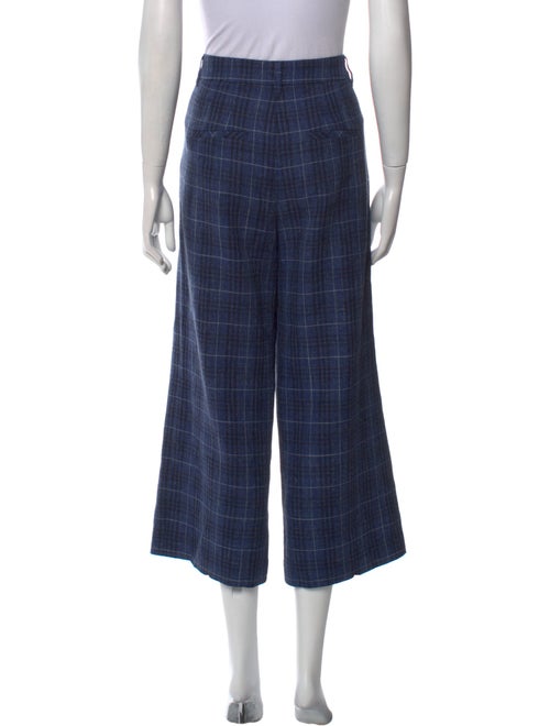 Veronica Beard Virgin Wool Wide Leg Pants