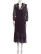 Veronica Beard Silk Long Dress