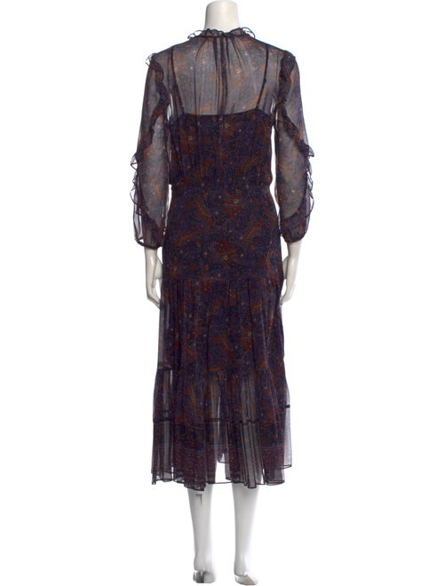 Veronica Beard Silk Long Dress
