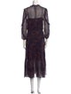 Veronica Beard Silk Long Dress