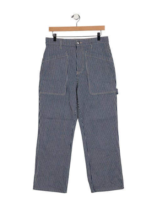 Veronica Beard High-Rise Wide Leg Jeans