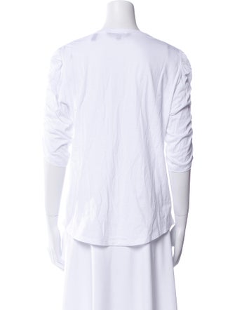 Veronica Beard Crew Neck Short Sleeve T-Shirt