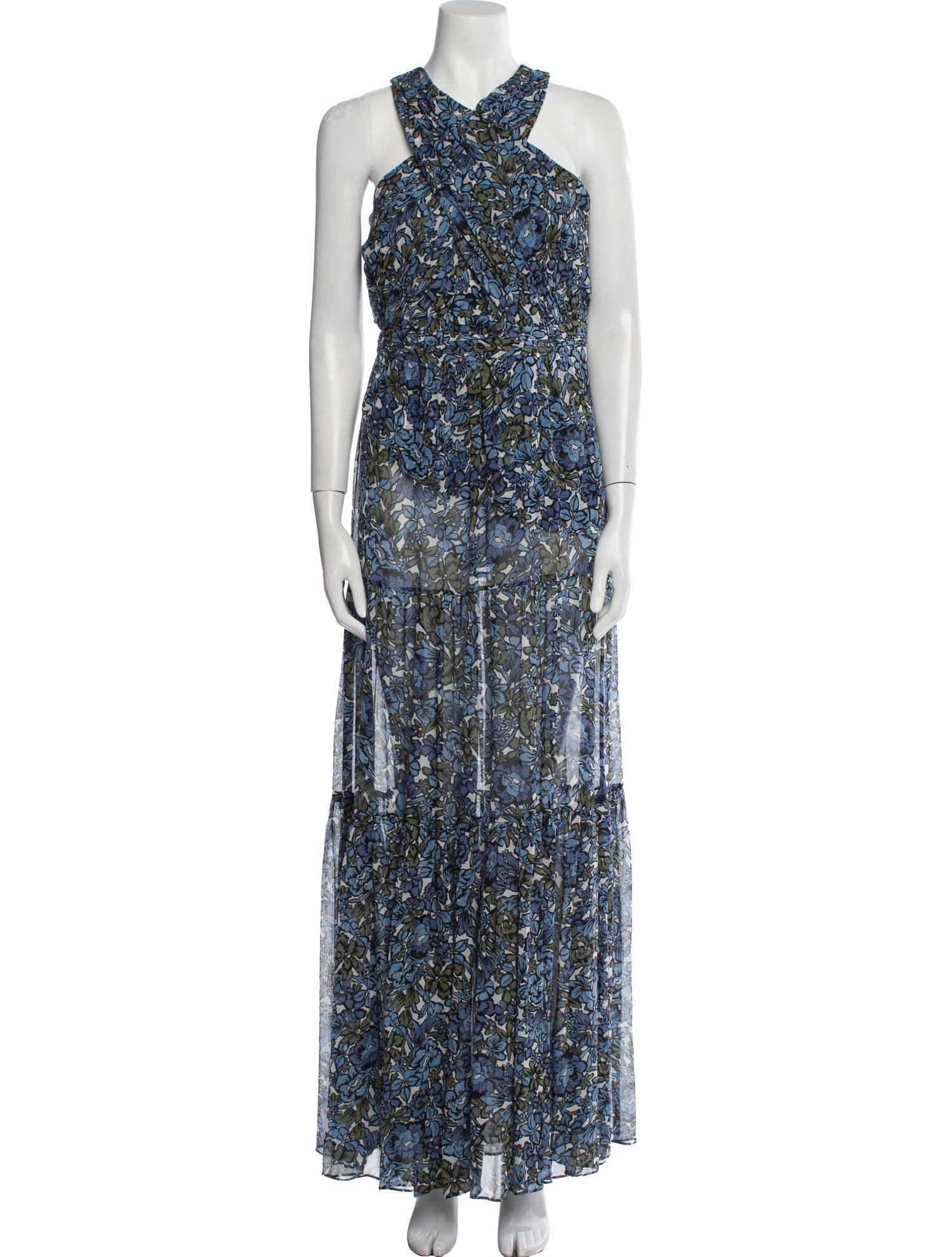 Veronica Beard Silk Long Dress