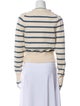 Veronica Beard Striped V-Neck Sweater