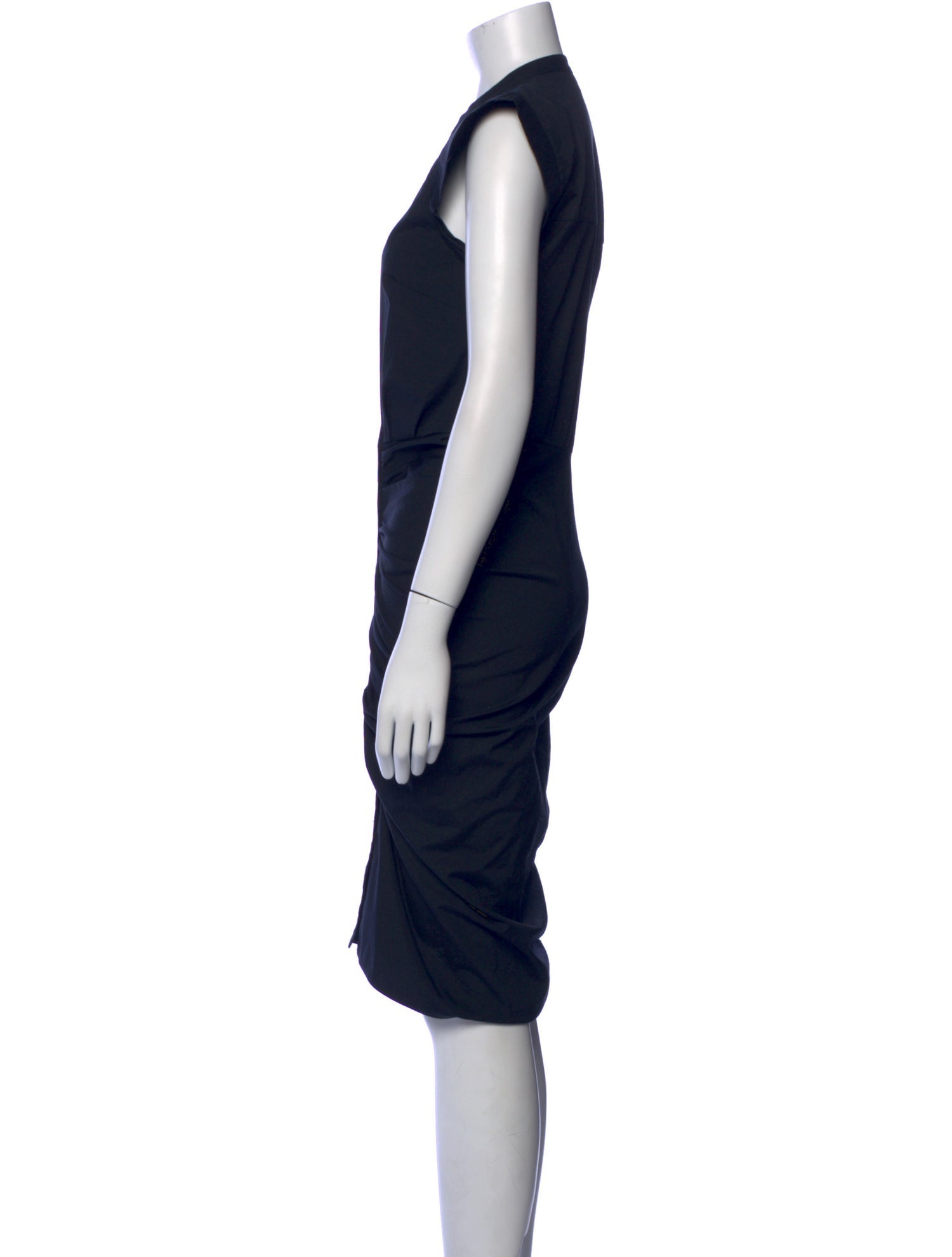 Veronica Beard V-Neck Midi Length Dress