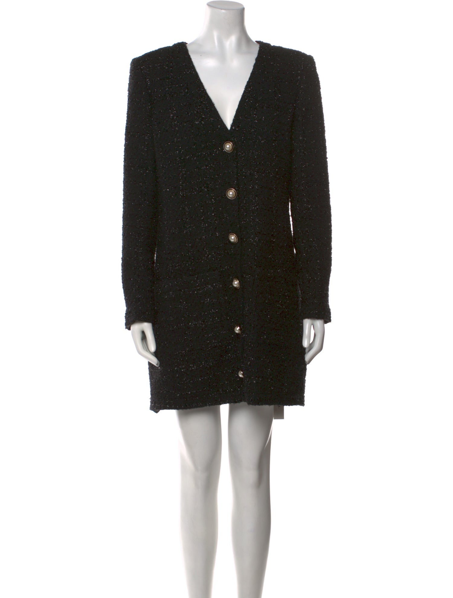 Veronica Beard V-Neck Mini Dress