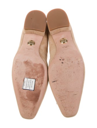 Veronica Beard Suede Bow Accents Pumps