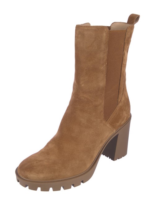 Veronica Beard Suede Chelsea Boots