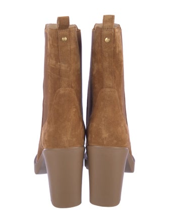 Veronica Beard Suede Chelsea Boots