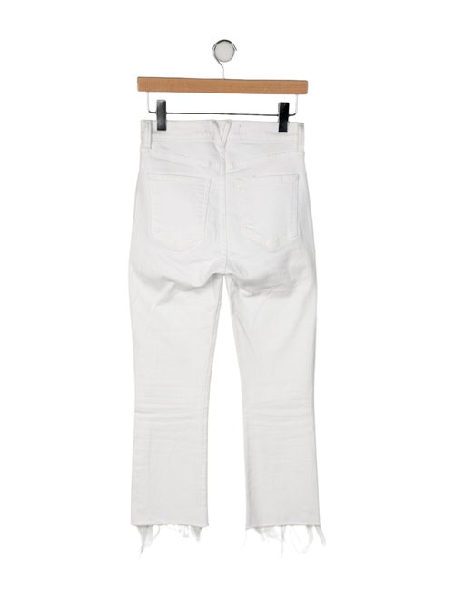 Veronica Beard Mid-Rise Straight Leg Jeans