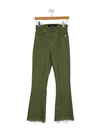 Veronica Beard High-Rise Straight Leg Jeans