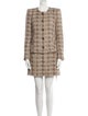 Veronica Beard Plaid Print Skirt Suit