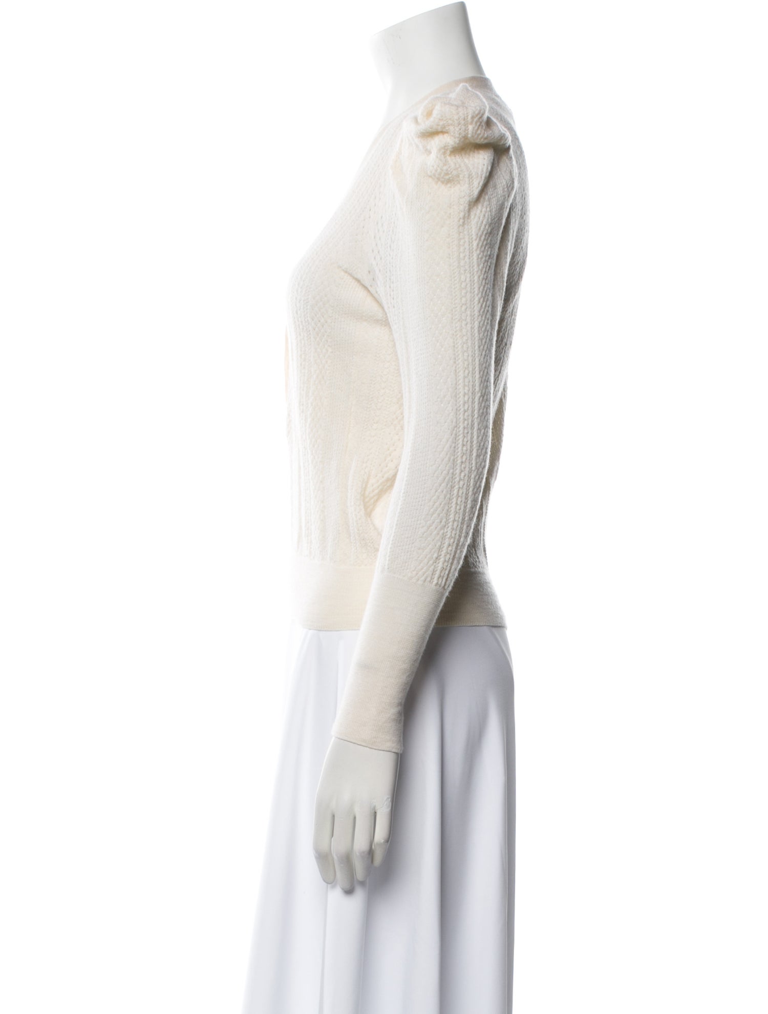 Veronica Beard Merino Wool V-Neck Sweater