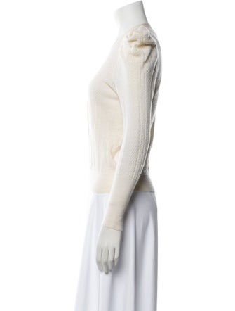 Veronica Beard Merino Wool V-Neck Sweater