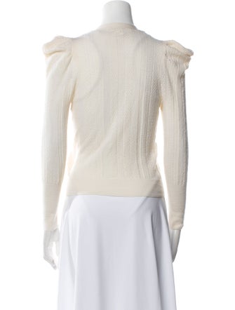 Veronica Beard Merino Wool V-Neck Sweater