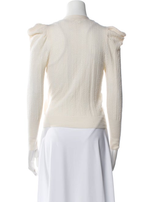 Veronica Beard Merino Wool V-Neck Sweater