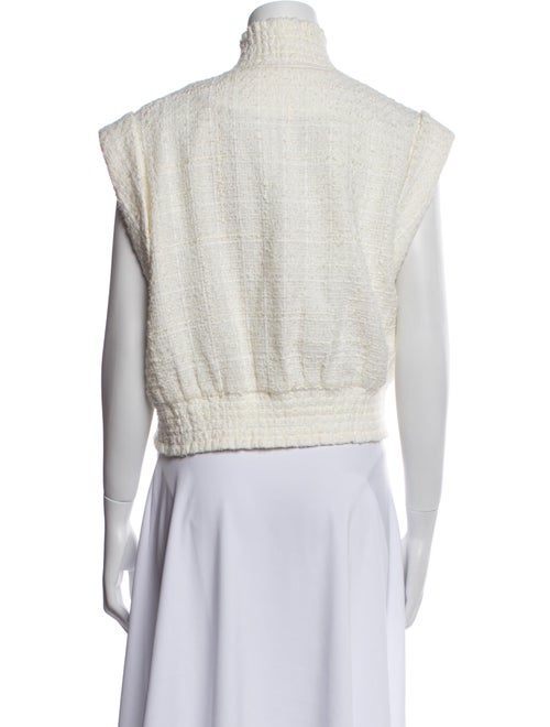 Veronica Beard Tweed Pattern Vest