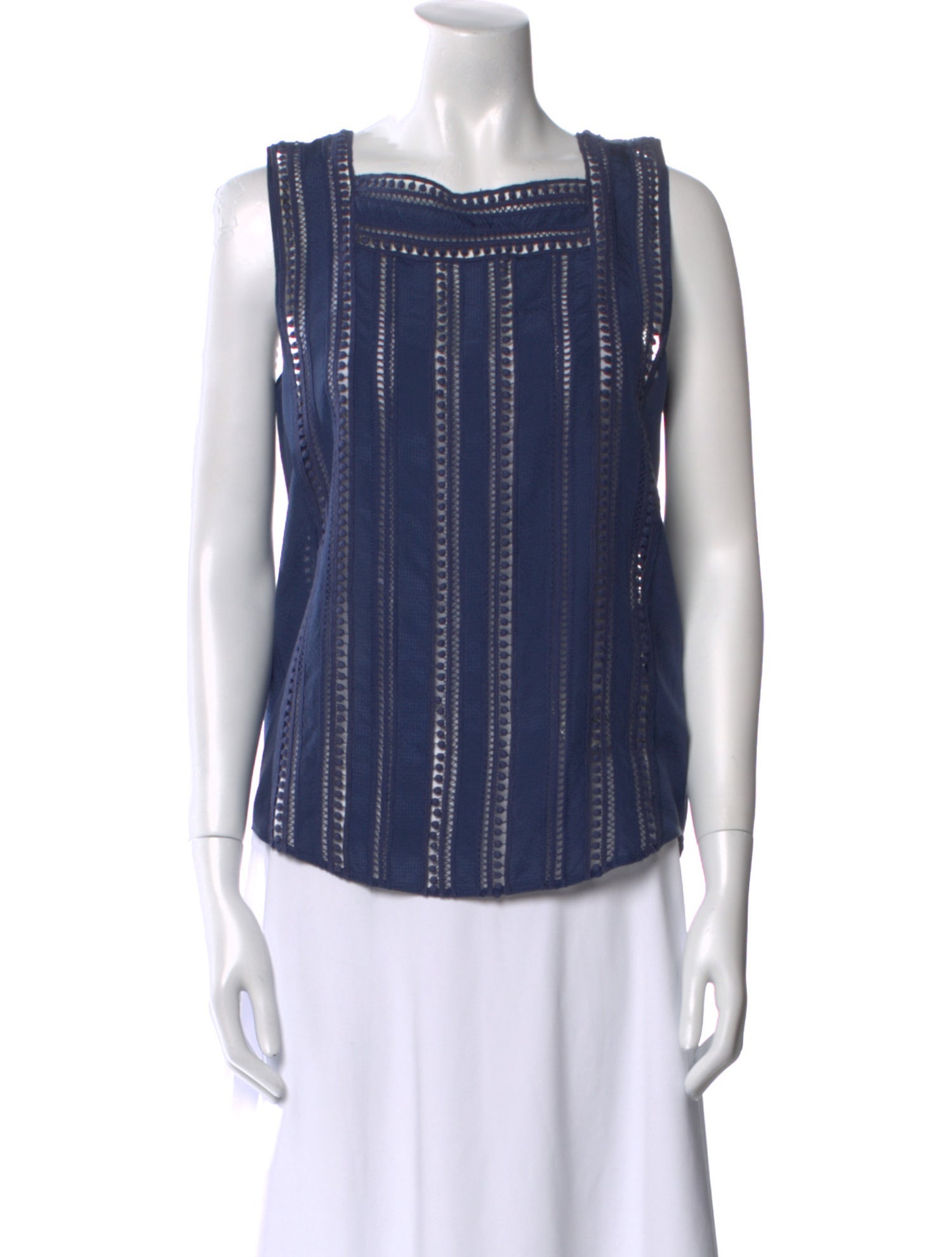 Veronica Beard Silk Striped Top