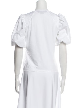 Veronica Beard Crew Neck Short Sleeve T-Shirt