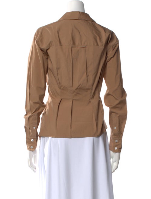 Veronica Beard Long Sleeve Button-Up Top