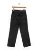 Veronica Beard Mid-Rise Straight Leg Jeans