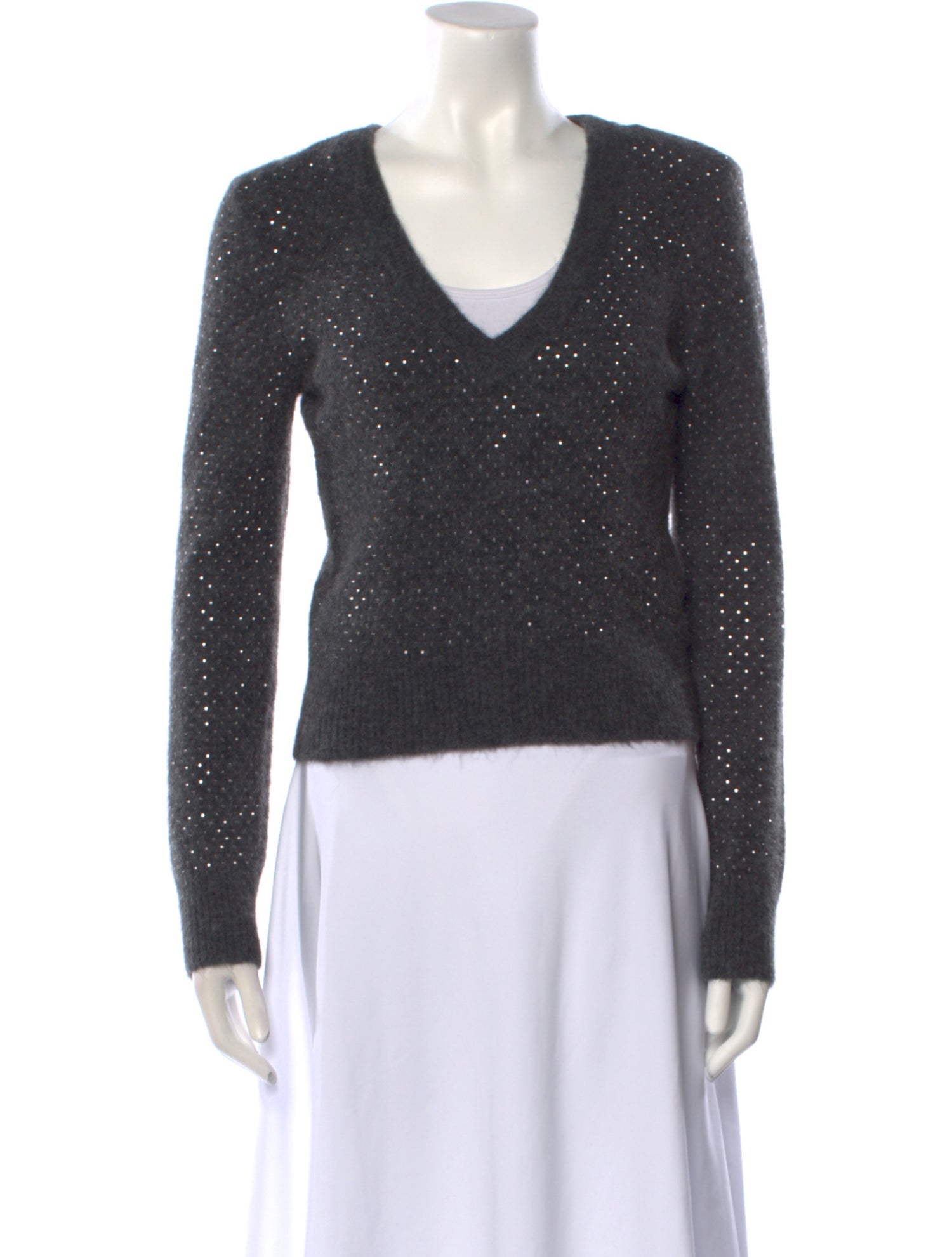 Veronica Beard V-Neck Sweater