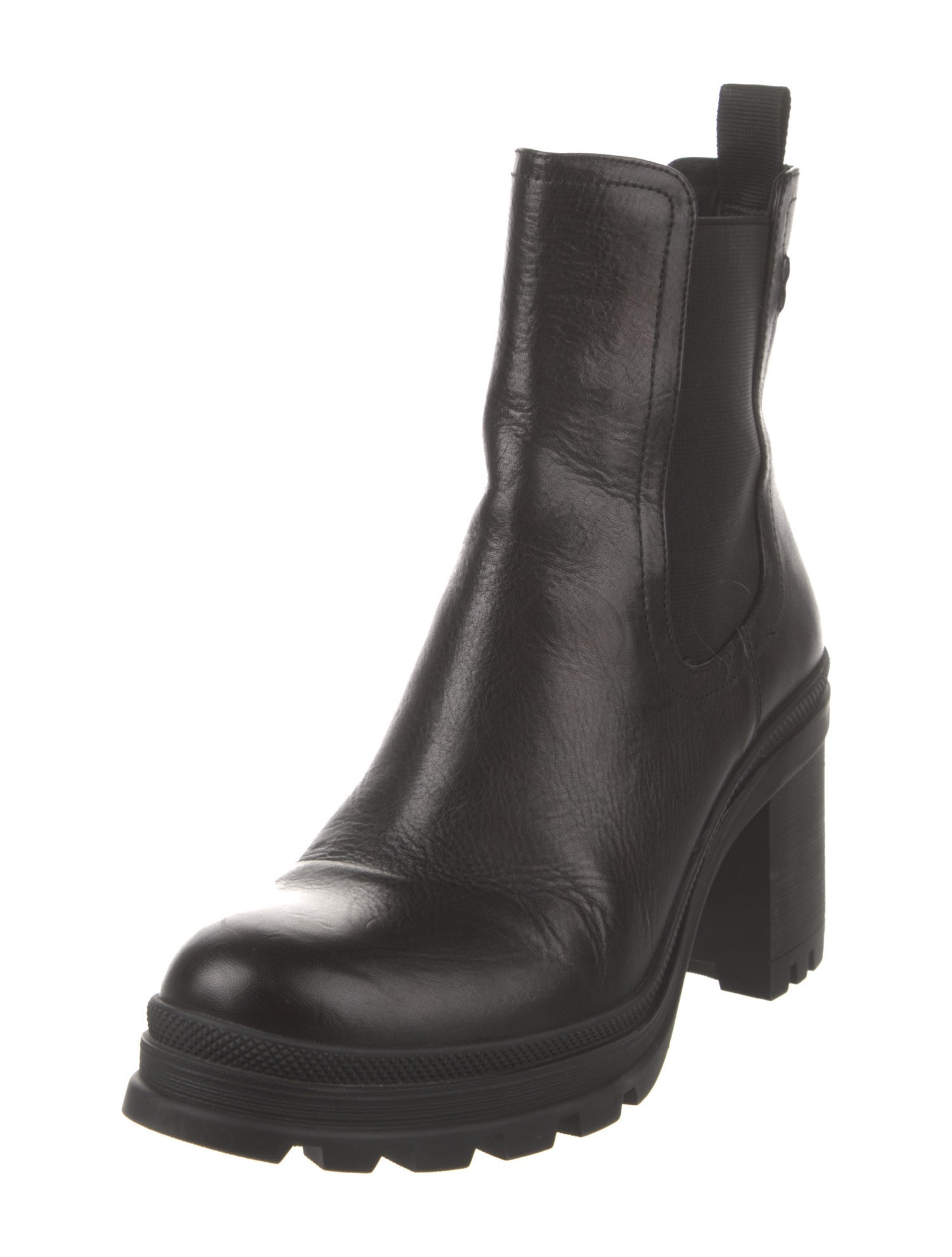 Veronica Beard Leather Chelsea Boots