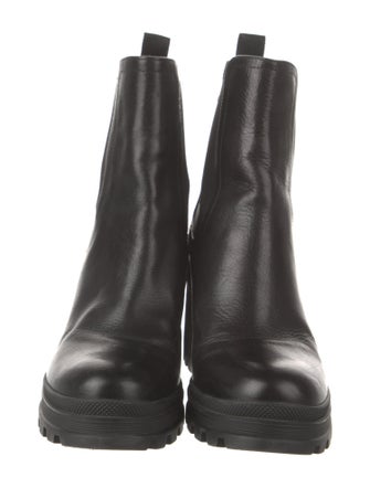 Veronica Beard Leather Chelsea Boots