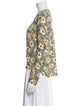 Veronica Beard Silk Floral Print Blouse