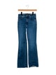 Veronica Beard Mid-Rise Wide Leg Jeans
