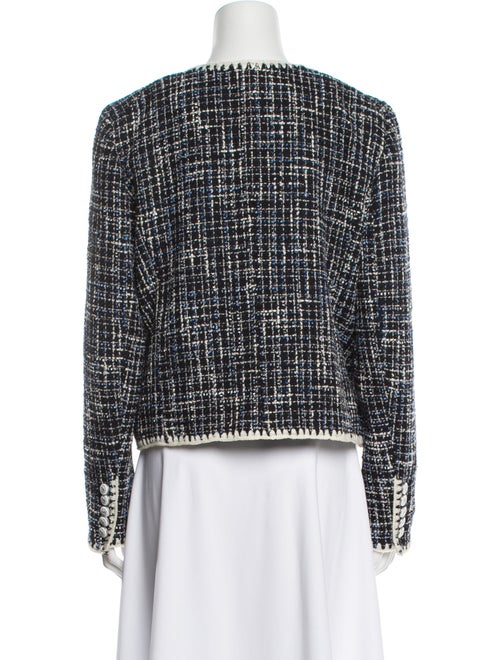 Veronica Beard Tweed Pattern Evening Jacket