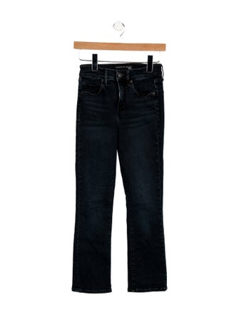 Veronica Beard Mid-Rise Straight Leg Jeans
