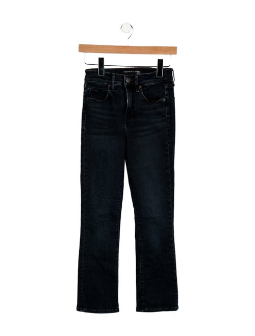 Veronica Beard Mid-Rise Straight Leg Jeans