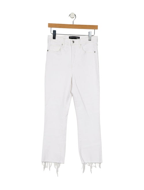Veronica Beard High-Rise Wide Leg Jeans