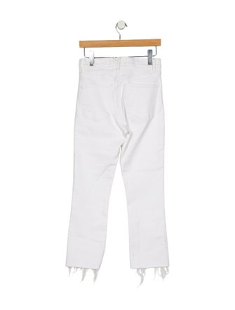Veronica Beard High-Rise Wide Leg Jeans