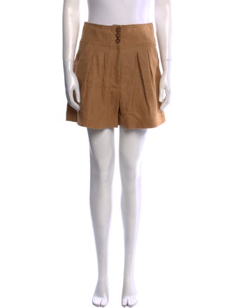 Veronica Beard Linen Mini Shorts
