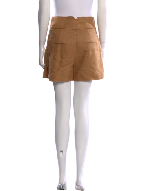 Veronica Beard Linen Mini Shorts