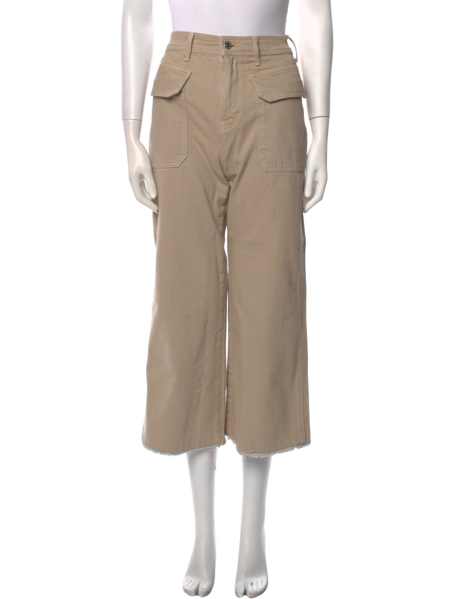 Veronica Beard High-Rise Wide Leg Jeans