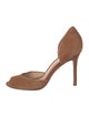 Veronica Beard Suede D'Orsay Pumps